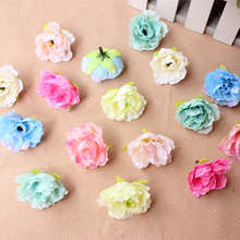 3.5CM Head,80PCS Artificial Silk Mini Hibiscus Heads,Small Rosas Artificiais for Hair,Garland,Wedding Wrist Corsage,Scrapbooking 2024 - buy cheap