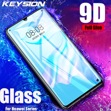 Keysion vidro temperado para huawei p30 p20 lite p smart y9 y7 y6 y5 2019 tela do telefone de proteção para honra 20 10i 10 lite 8x 9x 2024 - compre barato