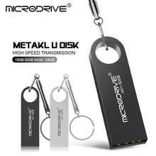 Ultra-thin metal usb flash drives 4GB 8GB 16GB 32GB 64GB mini pendrive Waterproof usb stick 128GB usb 2.0 pen drive Custom logo 2024 - buy cheap