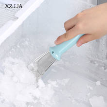 Xzjja pá de descongelamento para geladeira, aço inoxidável, ferramenta especial de limpeza de canto, para geladeira de cozinha, aparelhos iceremoval 2024 - compre barato