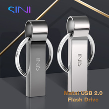 SINI S10 Metal USB Flash Drive  4GB 8GB 16GB usb flash 32GB 128GB usb 2.0 pendrive cle usb flash Memory stick 64gb Pen Drive 2024 - buy cheap