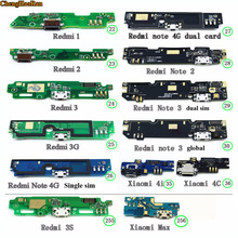 ChengHaoRan Reapir Parts For Xiaomi MAX 4C 4i Redmi 3S Note2 3 4G dual sim global USB Charging Port Board Flex Cable Connector 2024 - buy cheap