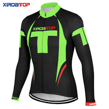 XIROATOP Hot Sale 2020 Spring cycling jersey long sleeve clothing sport Racing Wear Bicycle garment MTB Motocross Jersey maillot 2024 - buy cheap