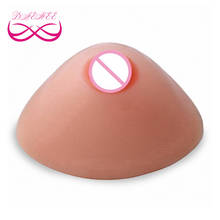 Triangle Shape 400G/Pair A Cup Soft Fake Silicone Breast Forms Boobs Tit Chest Enhancers Bust For Crossdresser Drag Queen Men 2024 - buy cheap