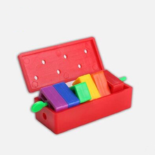 Free shipping 2sets amazing brick rainbow brick magic props magic tricks 2024 - buy cheap