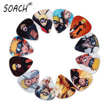 SOACH 50pcs/lot 0.46/0.71/1.0mm Acoustic Guitar picks Accessories guitar paddle/Instrument bass Guitarra/ukulele pick Parts 2024 - buy cheap