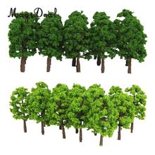 40Pcs 1:150 N Scale Plastic Green Model Trees for Railroad Street Park Garden Village Layout Scene Display Toys 2024 - buy cheap