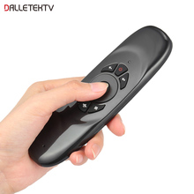 Dalletektv-giroscopio C120 Mini Fly Air Mouse, teclado inalámbrico de 2,4G para Android TV Box, Control remoto 2024 - compra barato