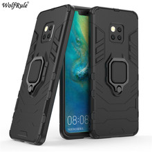 Funda para Huawei Mate 20 Pro, carcasa de TPU y soporte de anillo para PC, carcasa de parachoques para Huawei Mate 20 Pro, cubierta de 6,3 pulgadas 2024 - compra barato