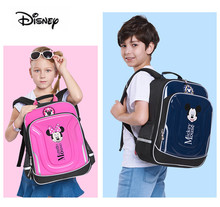 Disney kid Boy Girl Escola primária mochila Crianças Dos Desenhos Animados de Grande Capacidade À Prova D' Água Saco Ortopédico com Livro 3D Saco Mickey 2024 - compre barato