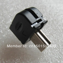 Free shipping 10 Sets / lot DIY Right Angle Mini USB b 5 Pins Male Adapter Plug Connector Socket + Plastic Handle 2024 - buy cheap