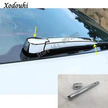 Sticker Styling Rear Back Glass Wiper Wash Nozzle Frame Tail Window Trim For Volkswagen Vw T-ROC TROC 2017 2018 2019 2020 2021 2024 - buy cheap