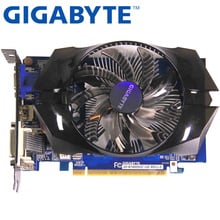 Placa de vídeo gigabyte gt740 1gb, placa com gddr5 128bit para nvidia geforce gt 740 placas vga utilizadas superiores à gtx650 2024 - compre barato
