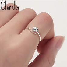 Кольца Chandler в виде хвоста для друзей, геометрические ювелирные изделия, медные круглые кольца с диском для женщин, индивидуальные открытые тонкие повседневные кольца 2024 - купить недорого