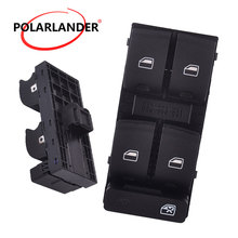 Para AUDI A4 S4 B6 B7 RS4 Painel Da Janela Fit Botão toggle switch Interruptor de Controle Mestre Janela de Poder Eletrônico Console 2024 - compre barato