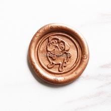 French Bulldog Wax Seal Stamp, wedding stamp ,party wax seal stamp,  invitation seals,birthday stamp 2024 - buy cheap