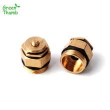 1pc Green Thumb 1/2 Inch Brass Centrifugal Nozzle Male Thread 360 Degrees Adjustable Garden Plant Atomization Spray Sprinkler 2024 - buy cheap