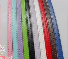 10PCS/Lot 1 Meter Length High Quality Copy Leather Belt 1M DIY Keychain Belt Mixed Color Fit 8mm Slide Letters/Charms MB03 2024 - buy cheap