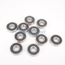 (10)606-2RS 6x17x6mm ABEC3 Thin-wall Shielded Deep Groove Ball Bearing 2024 - buy cheap