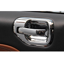 Chrome ABS Car Interior Door Handle Bowl Cover Trim Mouldings Accessories Styling Fit For Jeep Patriot 2011-2015 Car-styling 2024 - buy cheap