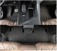 High quality! Special car floor mats for Peugeot 5008 5 Seats 2017 waterproof car carpets for Peugeot 5008 2019,Free shipping 2024 - buy cheap