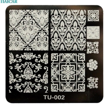 DIY Художественный штамп с изображением для ногтей штамповочные пластины шаблон для маникюра tu002 2024 - купить недорого