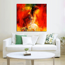 Handpainted portrait Oil Painting on Canvas Beautiful Shining Girl Wall Art Modern Abstract Art Oil Painting Home Decor unFramed 2024 - buy cheap