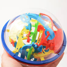 11,5 см магический лабиринт мяч 100 уровней интеллект мяч катящийся мяч головоломка игра головоломка Дети Обучающие Развивающие игрушки орбита игра 2024 - купить недорого