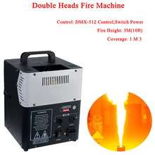 NEW Stage Dj Equipment 200W Stage Light Double Nozzle DMX Disco Fire Machine Stage Disco Party Bar DMX Equipment Free Shipping 2024 - buy cheap