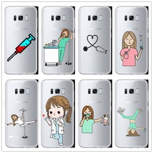 Spain Cartoon Medicine Doctor Nurse New Arrivals Original Cover Case Coque For Samsung Galaxy S6 S7 S8 S9 PLUS Edge NOTE 8 9 2024 - buy cheap