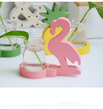 Cacto de madeira flamingo para plantas hidropônicas, 1 peça, prateleira, armazenamento, varanda, suculentas, vaso de plantas hidropônicas, decoração para casa, ma 004 2024 - compre barato
