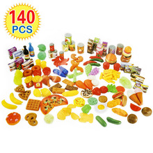 Набор игрушек для детей, фрукты, овощи, 140 шт. 2024 - купить недорого