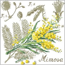 Embroidery Package Best Quality  Cross Stitch Kits Unopen New Luxurious Shadow Mimosa Pudica Free shipping 2024 - buy cheap