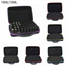 60 Bottles Essential Oil Case 10ML 15ML Perfume Oil Essential Oil Box Travel Portable Carrying Holder Nail Polish Storage Bag 2024 - buy cheap