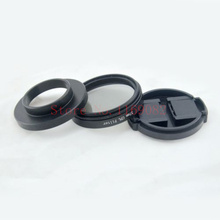 3 in 1 37mm CPL Polarizer Lens Filter + Adapter + Protective Cap for Gopro Hero 3 3+ with trackingnumber 2024 - buy cheap