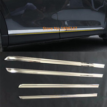 Car Cover Side Door Trim Strip Molding Stream Lamp Panel Bumper Hoods Moulding 4pcs For Mazda CX8 CX-8 2017 2018 2019 2020 2021 2024 - buy cheap