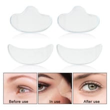 Reusable Transparent Soft Silicone Facial Eye Anti-Wrinkle Sheet Neck Forehead Patch Wrinkles Removal Eye Skin Care Tool 2024 - buy cheap