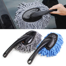 Portable Car Wash Cleaning Brush Microfiber Dusting Tool Duster Dust Mop Home Cleaning For Car Seat Wheel Window Cleaning 2024 - buy cheap