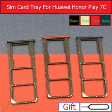 Genuine SIM & Memory card Tray For Huawei Honor Play 7C LND-AL30 AL40 Sim & Micro Sd Card Connector Holder Replacement Parts 2024 - buy cheap