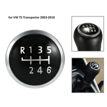 6 Speed Gear Knob Badge Emblem Cap Knob Cover Replacement for VW T5 Transporter 2003-2010 2024 - buy cheap