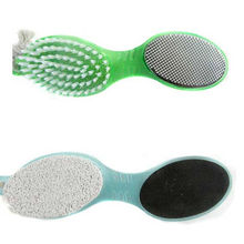 Hot 4in1 Foot Pumice Stone Dead Skin Remover Brush Pedicure Grinding Tool 2024 - buy cheap