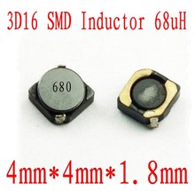 Новые SMD Индукторы 3D16 68 мкГн чип индуктор 4*4*1,8 мм CDRH 3D16 68 мкГн Защитная индуктивность мощности 1000 шт. 2024 - купить недорого