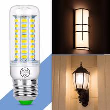 E27 Led Lamp 220V E14 Led Corn Bulb SMD 5730 24 36 48 56 69 72Leds Bombilla Power Led Light for Home Candle Chandelier Spotlight 2024 - buy cheap