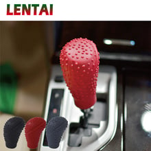 LENTAI 1PC Car Silicone Gear Shift Head Cover For Seat Leon Ibiza Renault Duster Megane 2 Logan Captur Clio Mazda 3 6 CX-5 2017 2024 - buy cheap