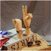 Free Shipping!! New Style Wooden Hand Mannequin Wooden 25CM Mannequin Hand Wooden On Sale 2024 - buy cheap