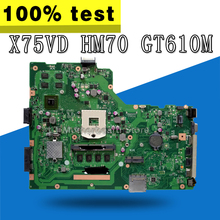 Placa base X75VD REV 2,0 GT610 4g HM70 para For Asus X75VC X75VD placa base de ordenador portátil X75VD placa base X75VD 100% de prueba OK 2024 - compra barato