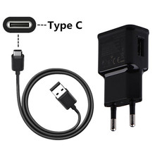 5V 2A Wall Plug USB adapter & Type C USB Data Charger Cable For Samsung Galaxy M40 A7 A3 A5 2017 S10 S9 S8 A20E A40 A50 A60 A70 2024 - buy cheap