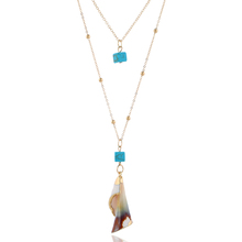 Модное креативное многослойное ожерелье для женщин с искусственным жемчугом, кулон с камнем, дизайн, Женский изысканный чокер naszyjnik 2024 - купить недорого