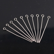 100 PCS 18/25/30/40/50mm DIY Components 9 Word Needles Silver Color Connectors Pins Jewelry Findings 2024 - buy cheap