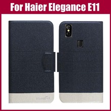 Hot Sale! Haier Elegance E11 Case New Arrival 5 Colors Fashion Flip Ultra-thin Leather Protective Cover Phone Bag 2024 - buy cheap